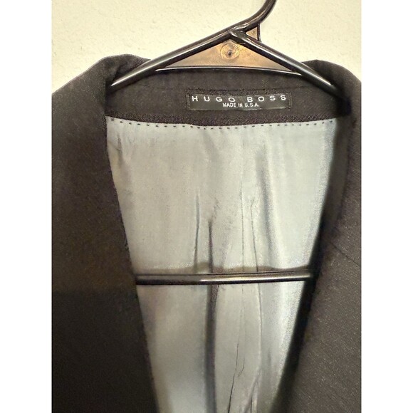 Hugo Boss Rossellini Movie Mens Suit Two Piece 44L  Gray Mens Three Button Wool - Picture 2 of 16